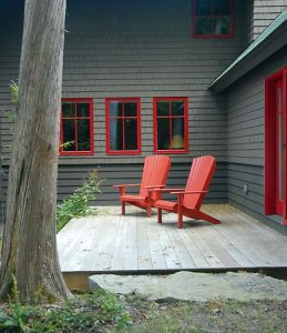Simple, elegant porches