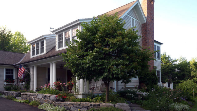 After: front entrance of home