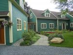 Using walkways to define gardens