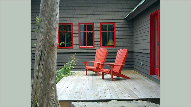 Simple, elegant porches